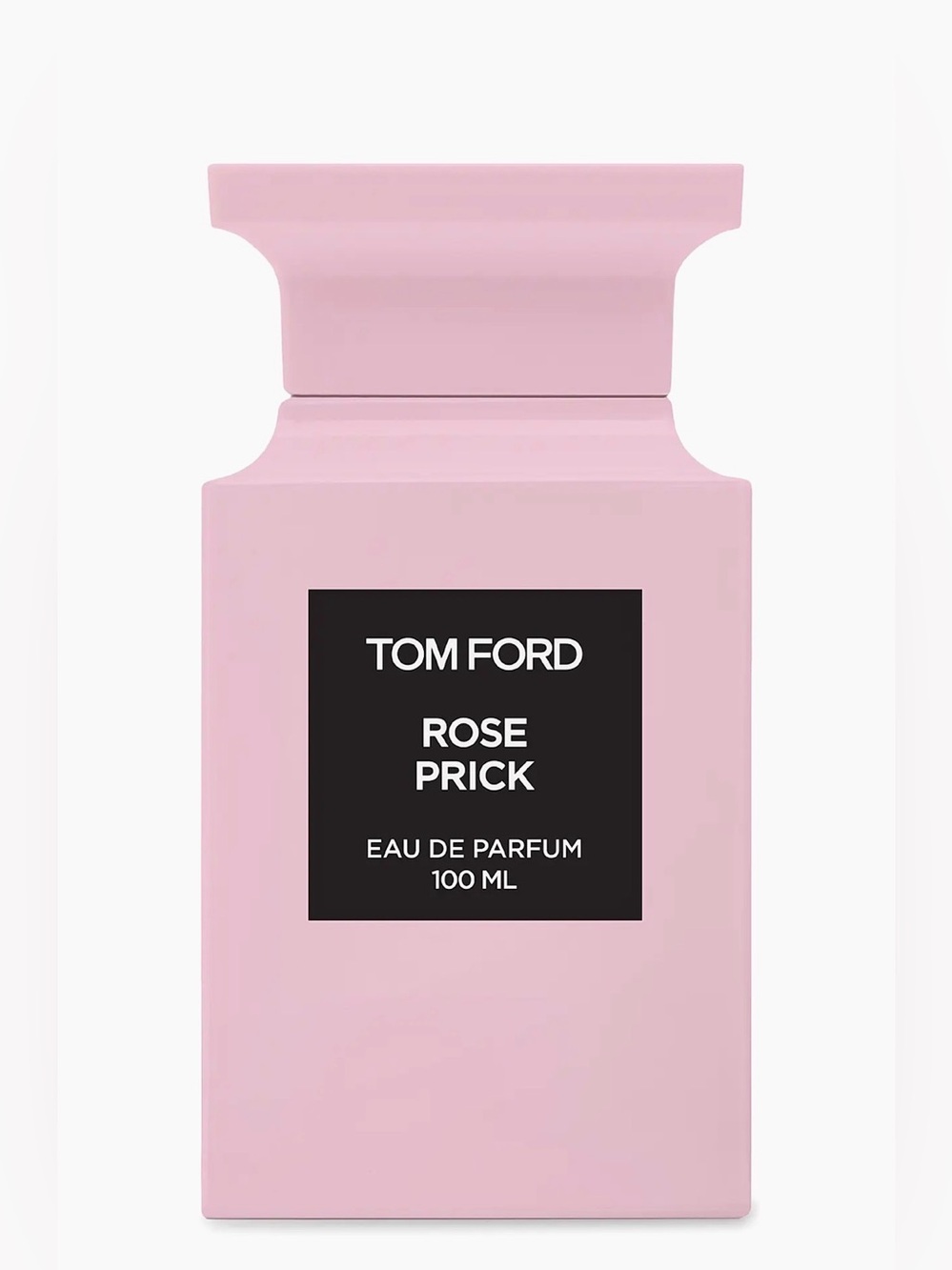 Tom Ford Rose Prick Pink Bottle with Black Label